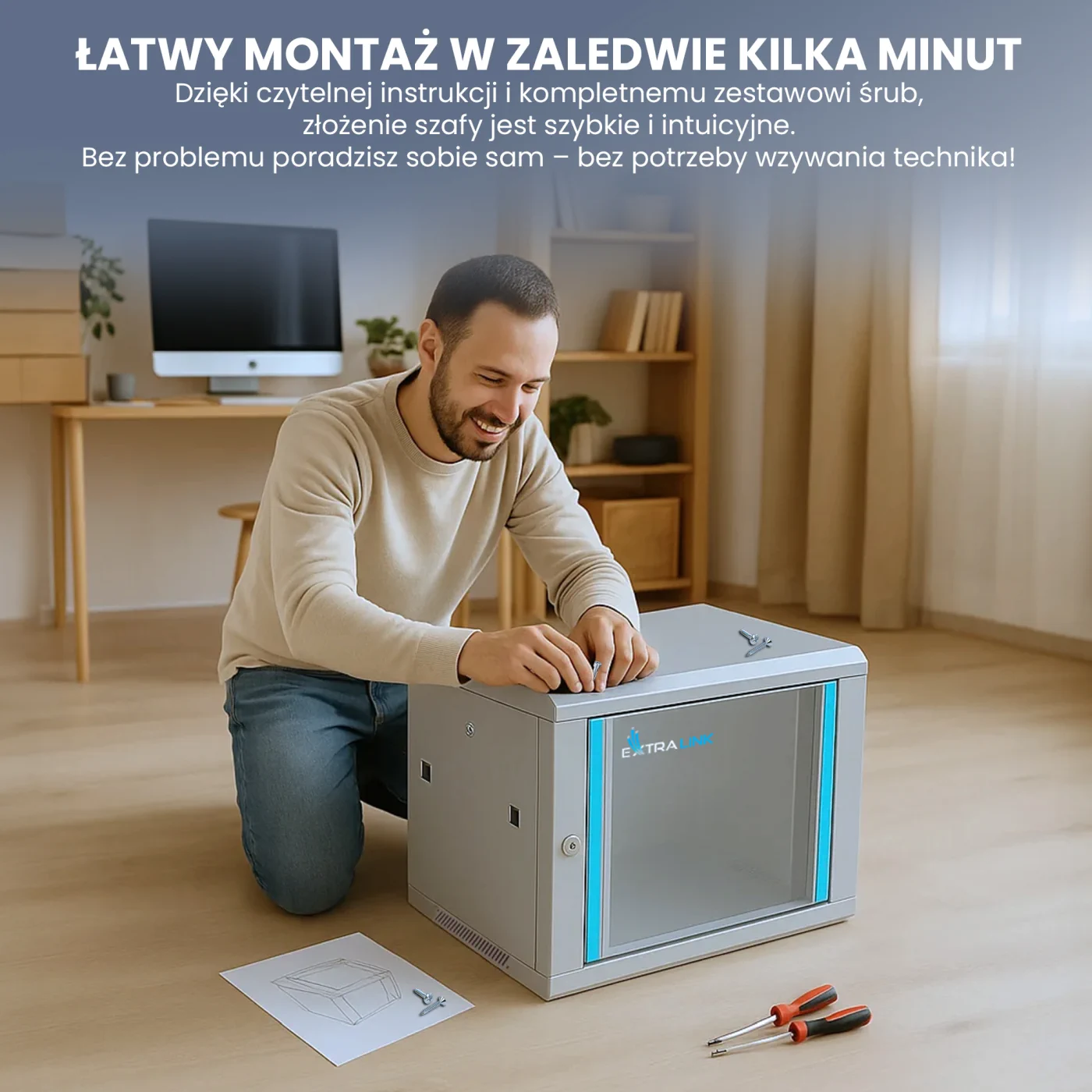 EXTRALNK Szafa Sufit