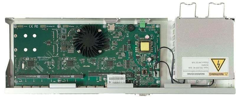 MIKROTIK RB1100AHX4 gigabit ethernet SATA3 M.2 MICROSD routeros L6