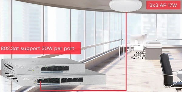 gs1200-5hpv2 gigabit poe switch