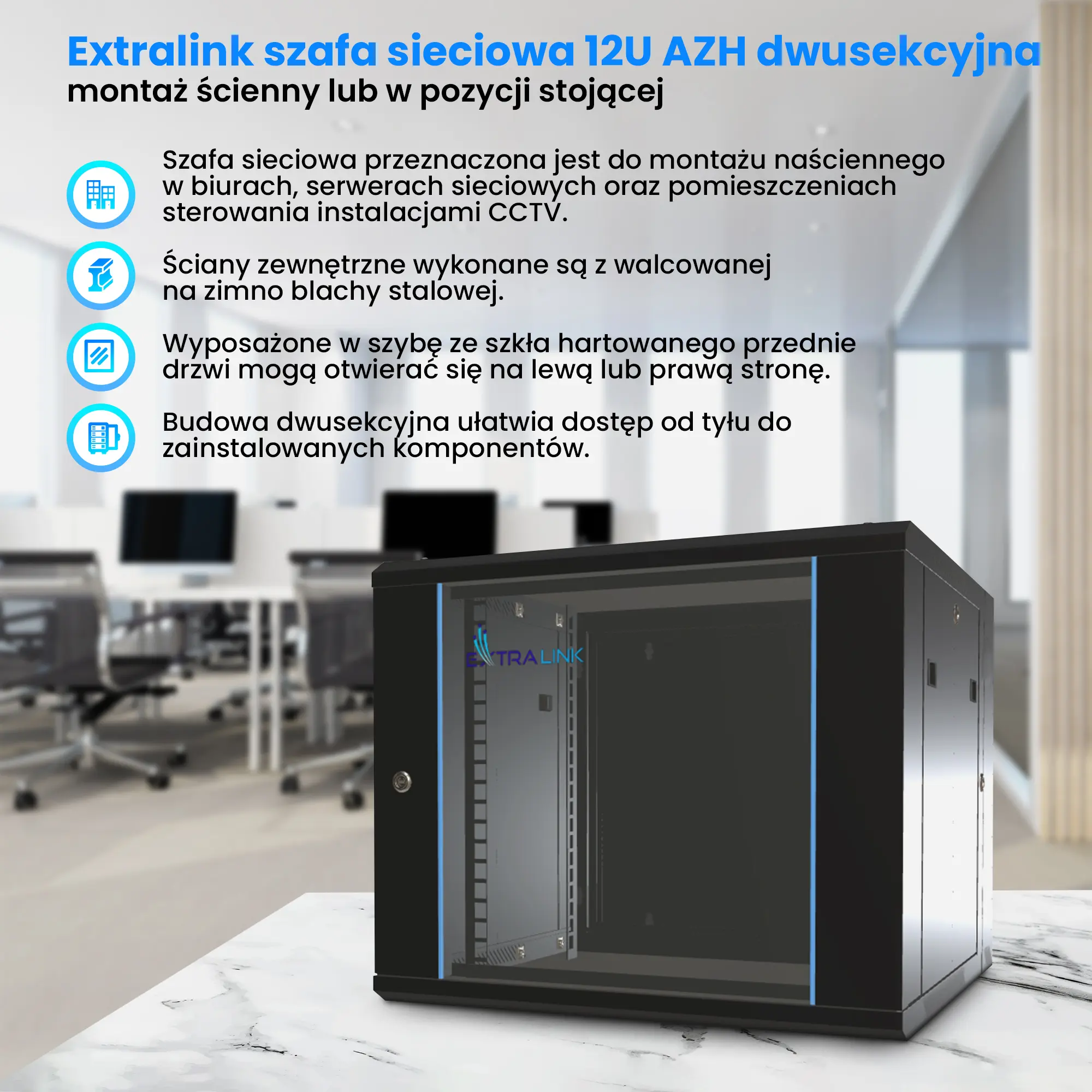 EXTRALINK cabinet front