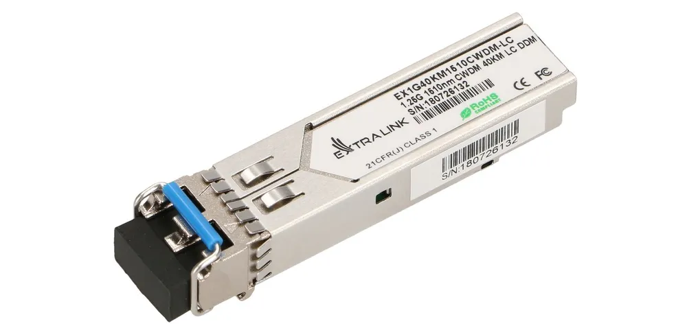 SFP CWDM 1.25G 1510NM SM 40KM LC DDM