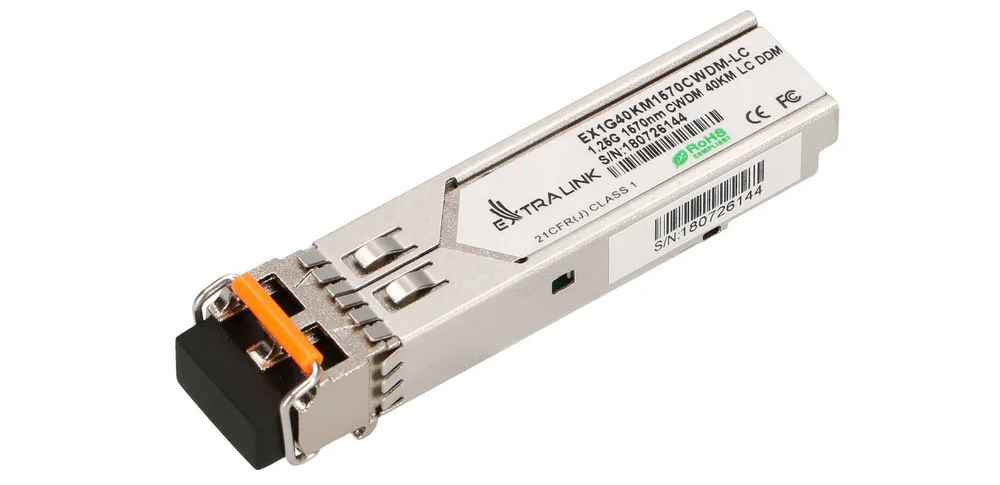 SFP CWDM 1.25G 1570NM SM 40KM LC DDM