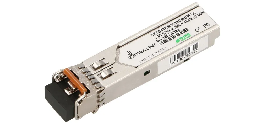 SFP CWDM 1.25G 1610NM SM 40KM LC DDM