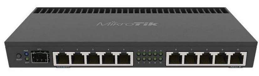 MIKROTIK RB4011IGS+RM WIRED ROUTER 10X GE SFP+ 
