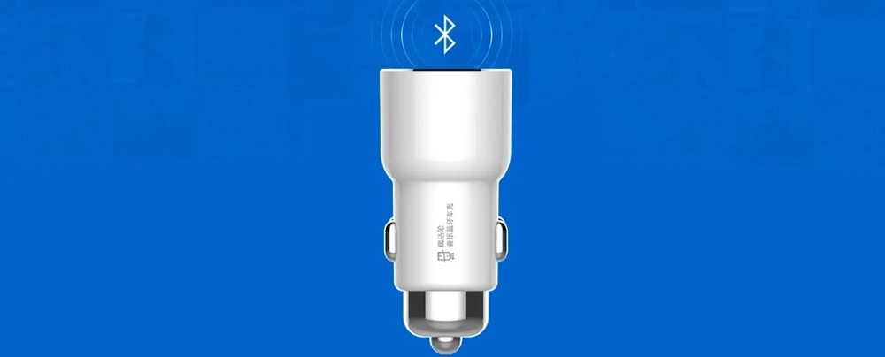 Xiaomi Roidmi 3S Bluetooth Music Car Charger Bezprzewodowa transmisja muzyki przez Bluetooth