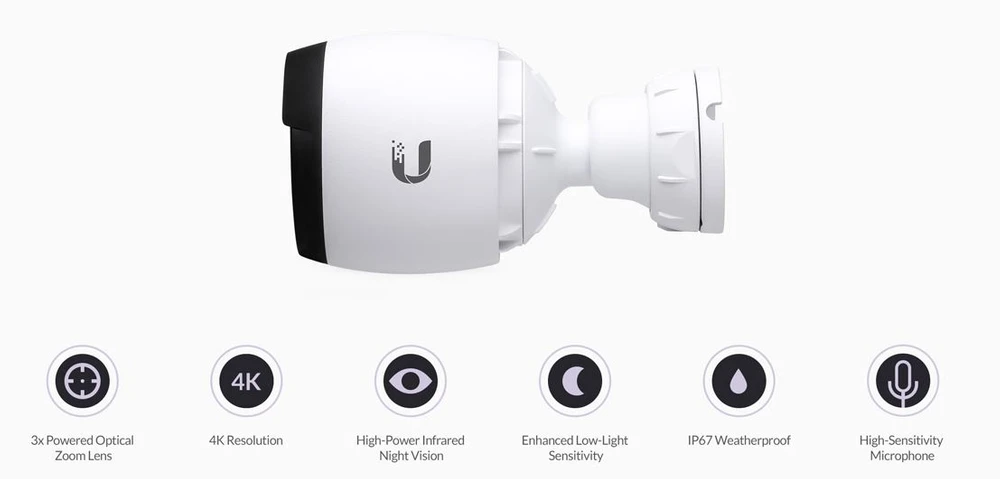 ubiquiti networks UVC G4 4K RESOLUTION