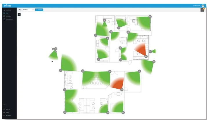 google unifi video maps