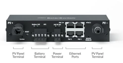UBIQUITI SM-SW-40 SUNMAX SOLARSWITCH poe output