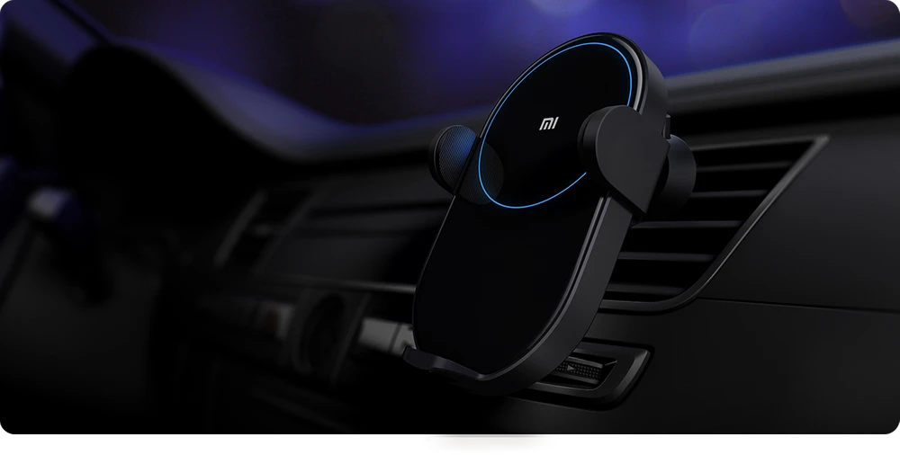 Xiaomi Mi Wireless Car Charger - Car holder with Chargers
