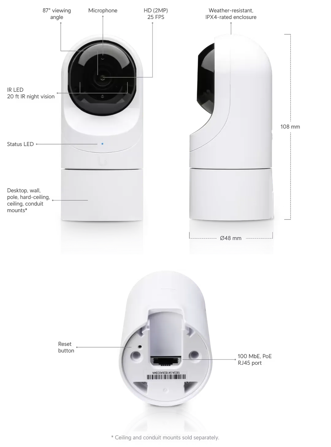 uvc-g3-flex horizontal vertical adjustment