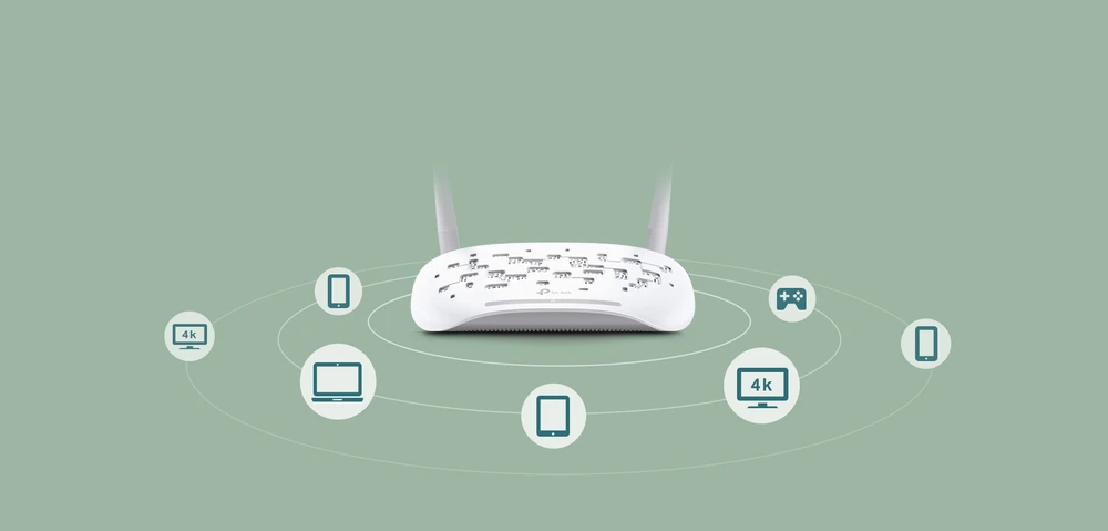 TP-LINK TD-W8961N Modem Routeur ADSL2+ 300 Mbps