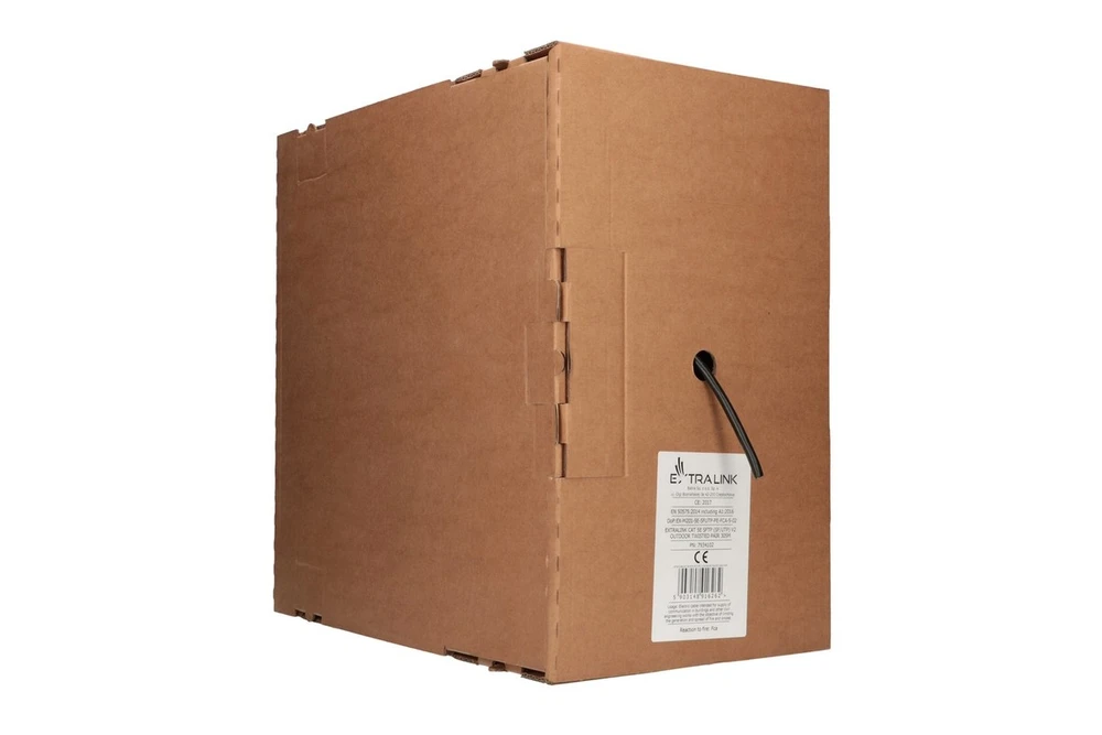 EXTRALINK CAT5E SFTP (SF/UTP) V2 OUTDOOR TWISTED PAIR 305M