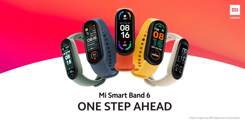 Pulsera de Actividad Xiaomi Mi Band 6 con Medición Frecuencia Cardiaca