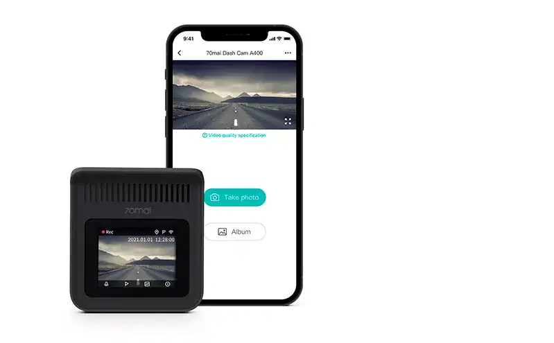 XIAOMI 70MAI DASH CAM A400 QHD MIDRIVE A400