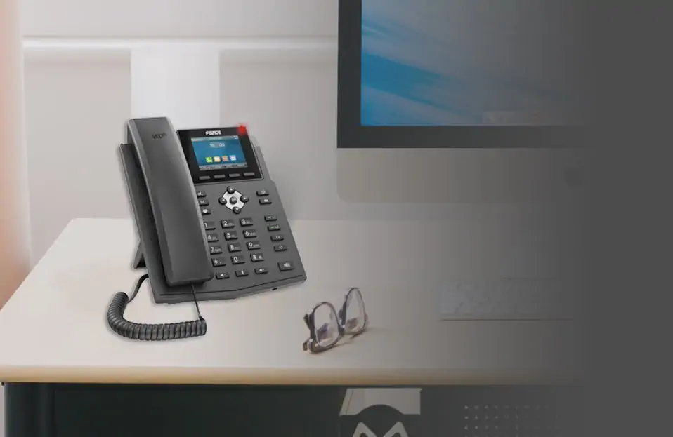 FANVIL X3SG PRO - VOIP PHONE WITH IPV6, HD AUDIO, LCD DISPLAY, 10/100/1000 MBPS POE