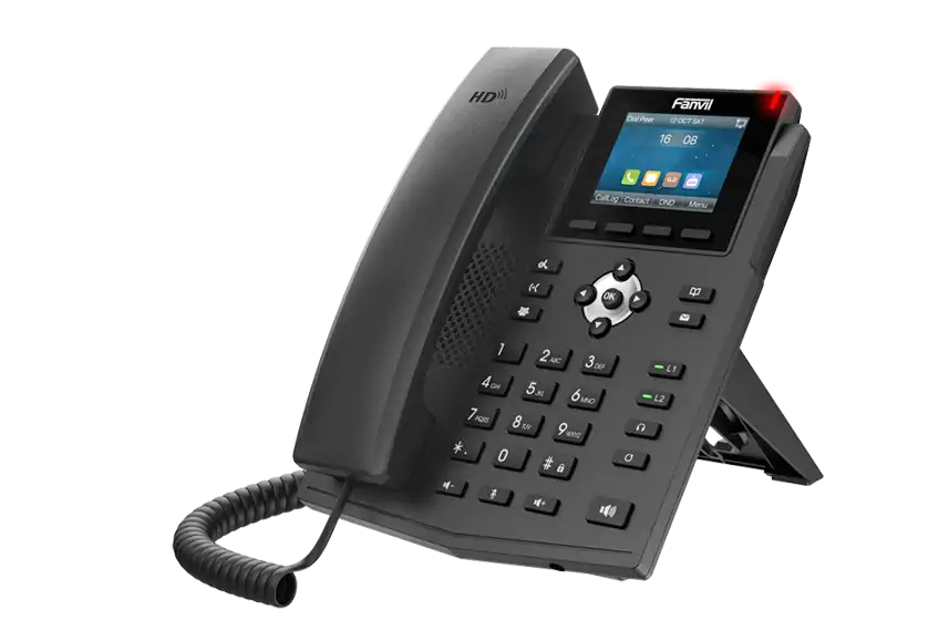 FANVIL X3SG PRO - VOIP PHONE WITH IPV6, HD AUDIO, LCD DISPLAY, 10/100/1000 MBPS POE