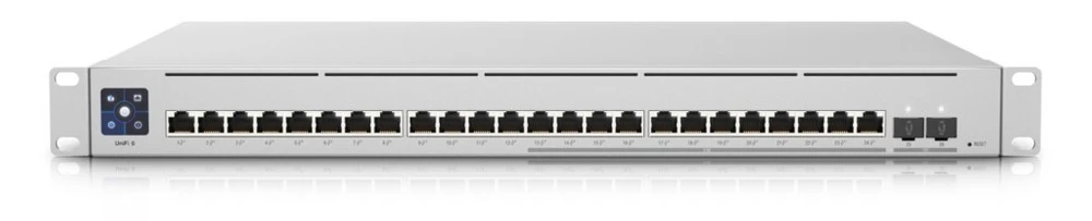 UBIQUITI USW-ENTERPRISE-24-POE UNIFI SWITCH 12x 2,5GB/S RJ45 POE+, 12x 1GB/S RJ45 POE+, 2x 10GB/S SFP+, RPS DC INPUT, TOTAL 400W