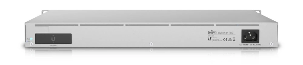 UBIQUITI USW-ENTERPRISE-24-POE UNIFI SWITCH 12x 2,5GB/S RJ45 POE+, 12x 1GB/S RJ45 POE+, 2x 10GB/S SFP+, RPS DC INPUT, TOTAL 400W