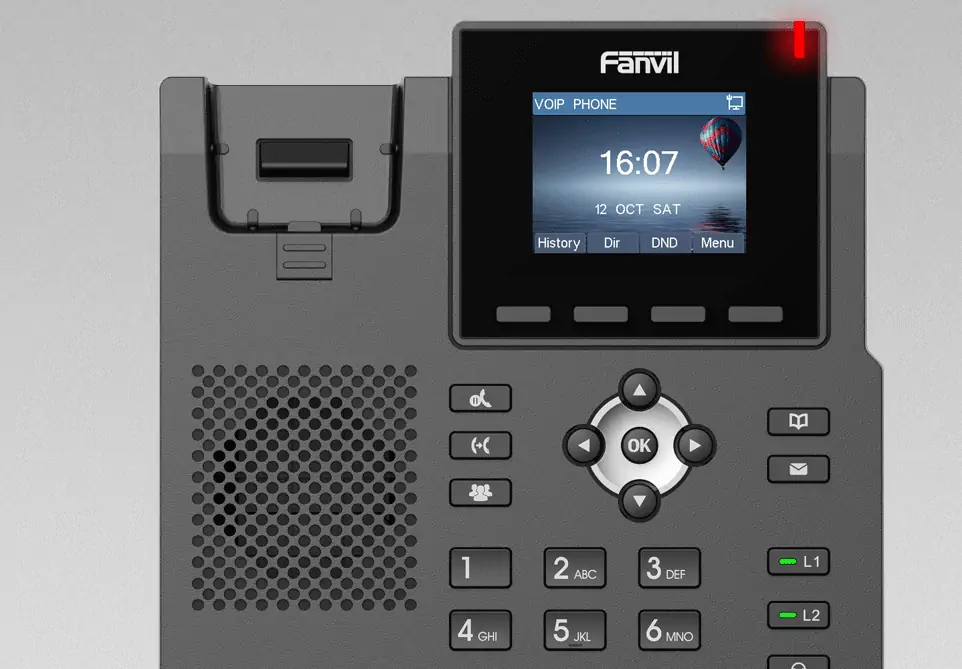 FANVIL X3S V2 - VOIP PHONE WITH IPV6, HD AUDIO, LCD DISPLAY, 10/100 MBPS