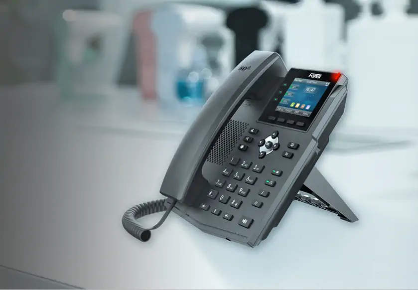 FANVIL X3U - VOIP PHONE WITH IPV6, HD AUDIO, LCD DISPLAY, 10/100/1000 MBPS POE