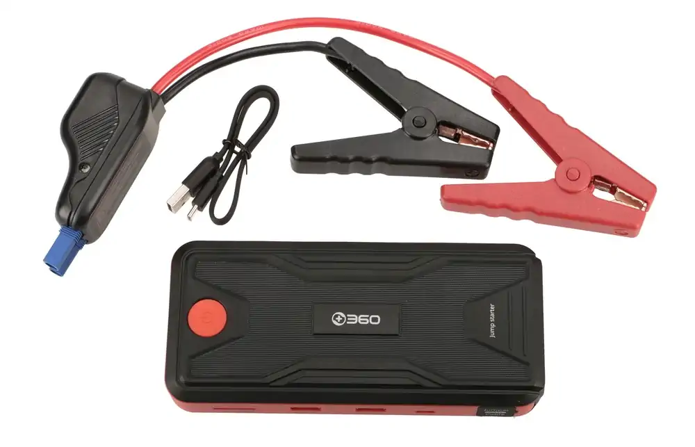 360 D6H JUMP STARTER KIT, 10000 MAH, 2X USB ВИХІД, LED ЛІХТАРИК