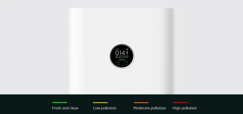 xiaomi smart air purifier 4 pro color display