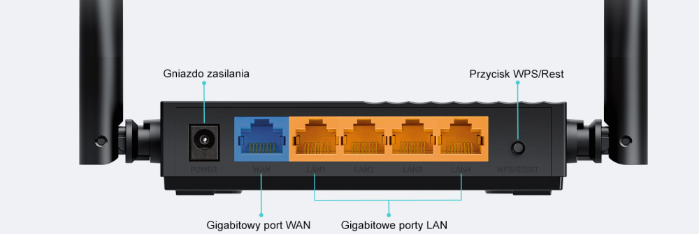 TP-Link Archer C64 | WiFi Router | AC1200 Wave2, MU-MIMO, Dual