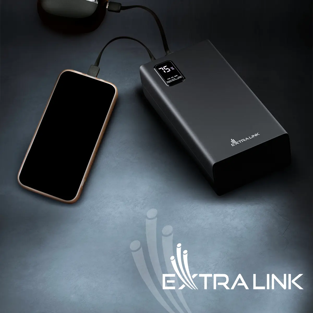 Extralink EPB-069 30000mAh Black, Powerbank