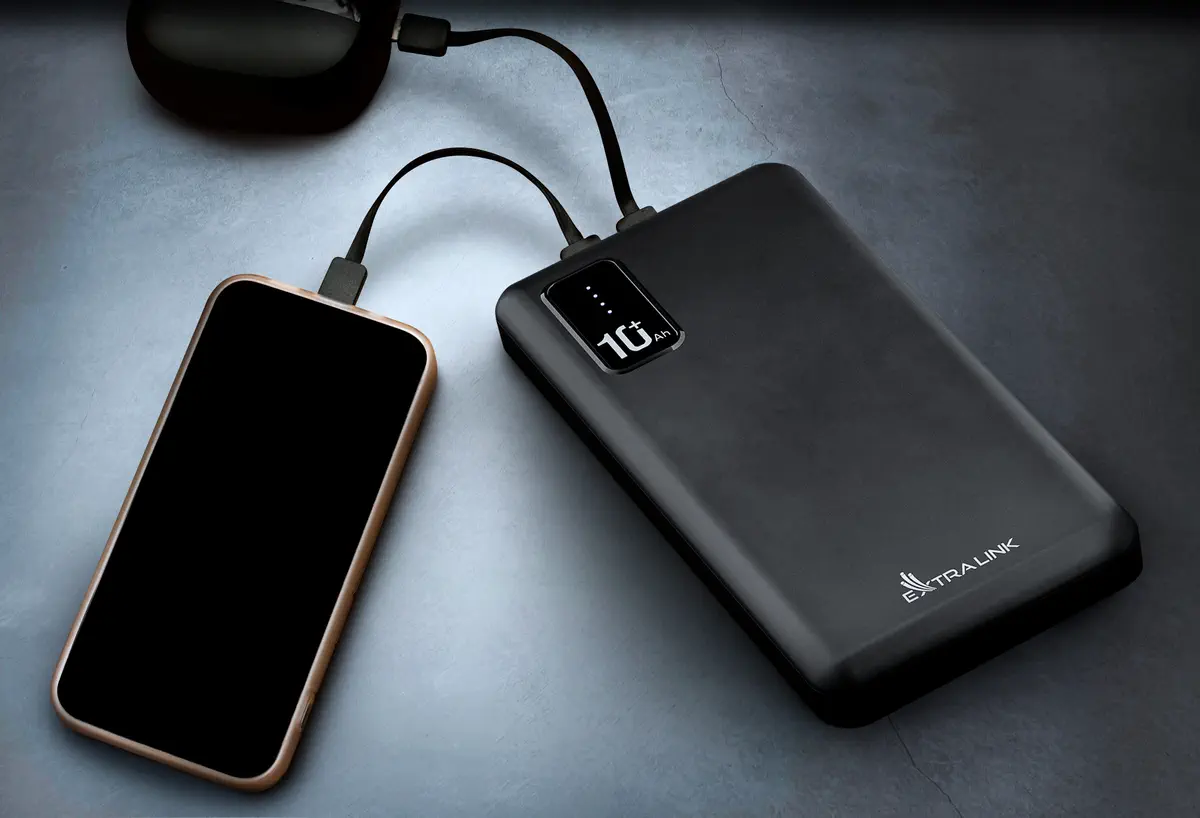 EXTRALINK EPB-098B 10000MAH 5V POWER BANK BLACK batna24