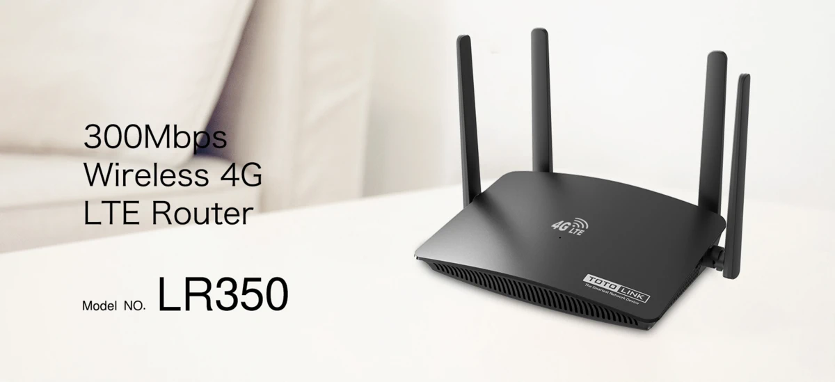 TOTOLINK LR350 2.4GHZ WIRELESS 4G LTE ROUTER batna24