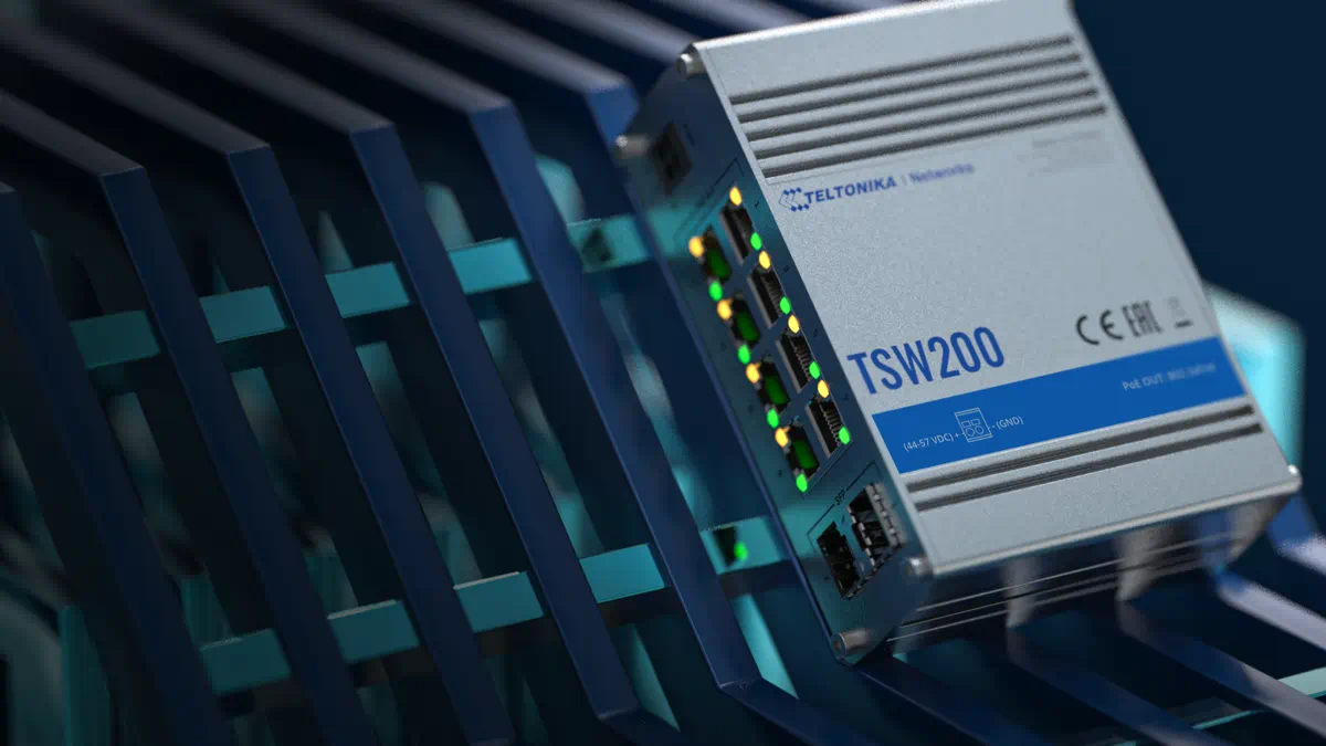 Teltonika TSW200 10-port PoE switch