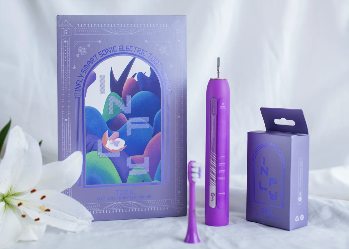 INFLY T07X SONIC ELECTRIC TOOTHBRUSH