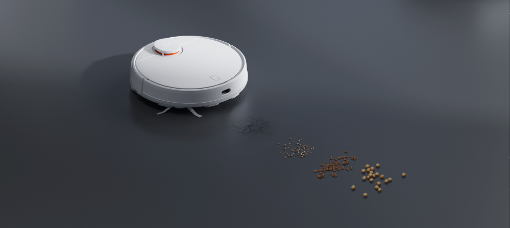 Xiaomi Mi Robot Vacuum-Mop 2S White, Smart vacuum cleaner