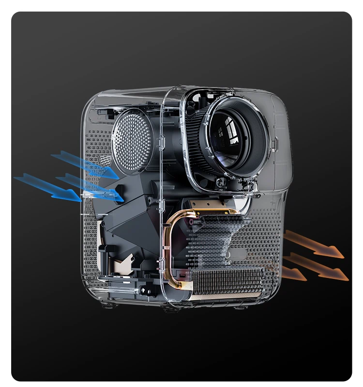 XIAOMI WANBO T4 PROJECTOR FULL HD 1080P, BLUETOOTH, WIFI, ANDROID 9.0 batna24