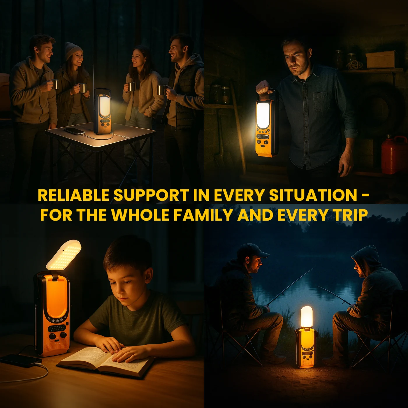 EXTRALINK SOLAR EMERGENCY RADIO WITH CRANK DYNAMO POWERBANK 6000MAH WITH FLASHLIGHT SOS