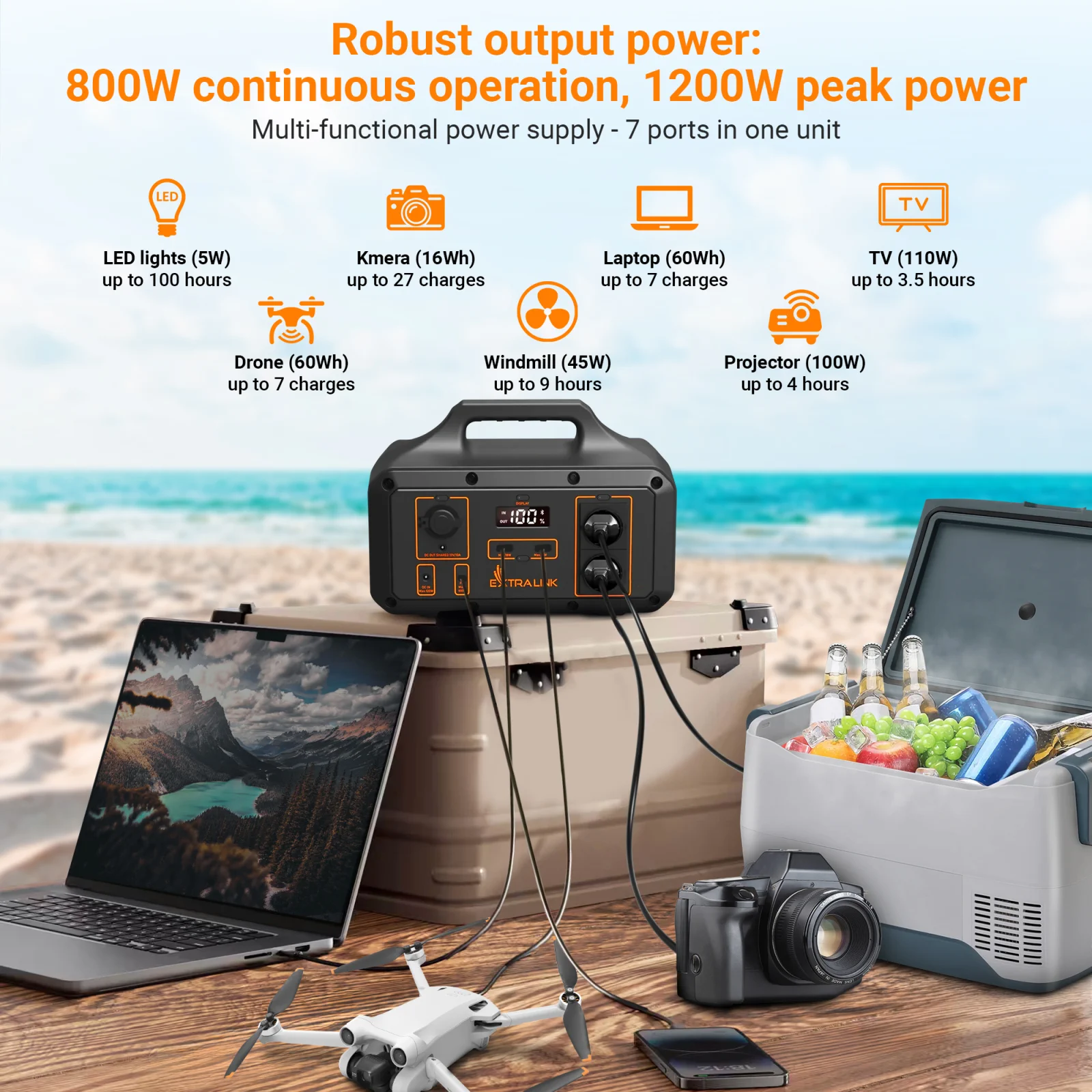 Extralink Power Ranger EPS-S500S Power Station