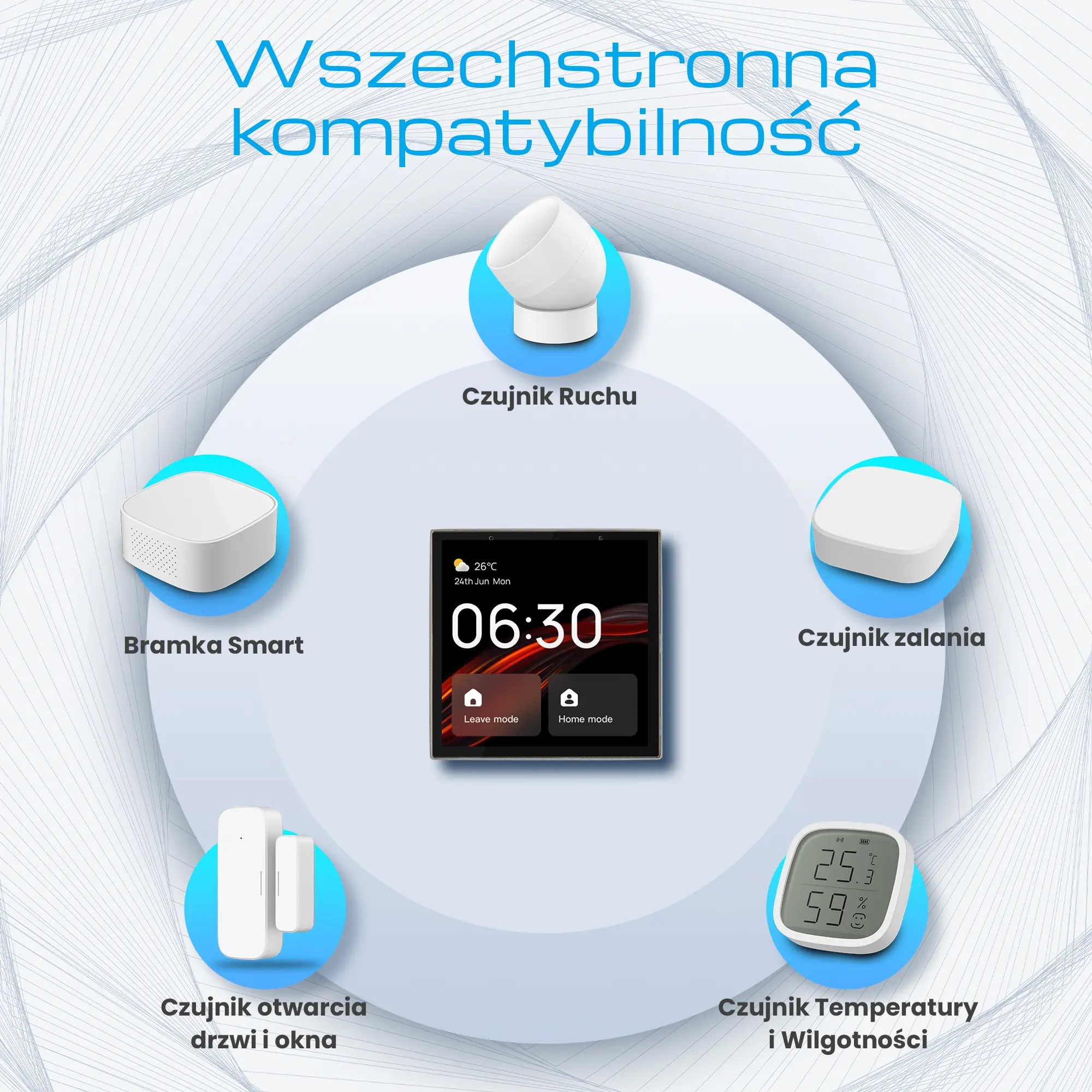 Extralink Smart Life Control Panel, Panel de control