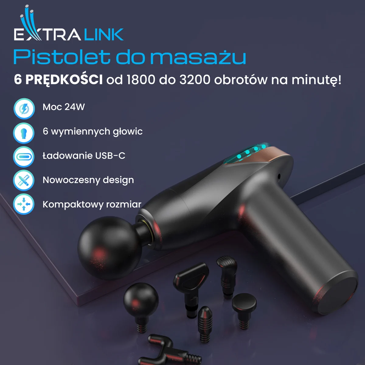 Extralink Massage Gun Lite