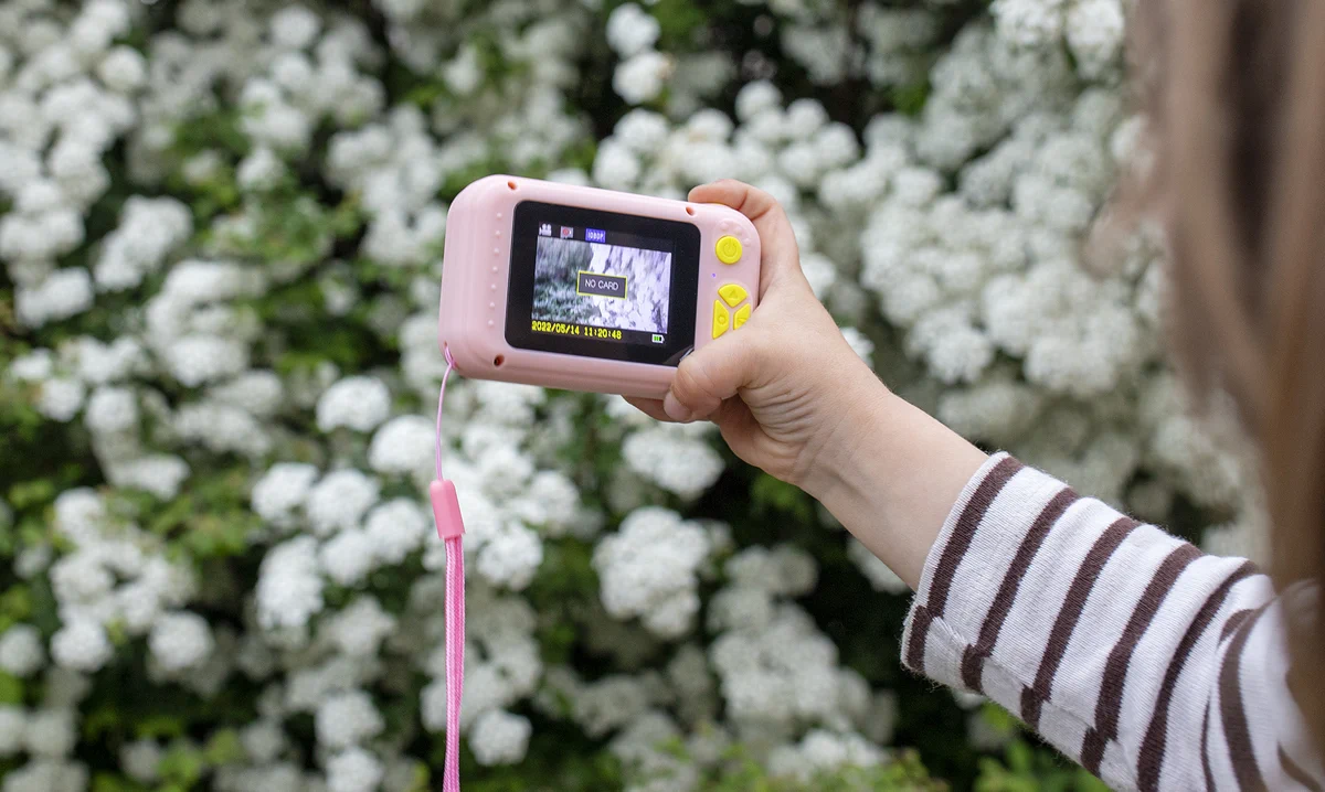 EXTRALINK KIDS CAMERA H135 pink batna24
