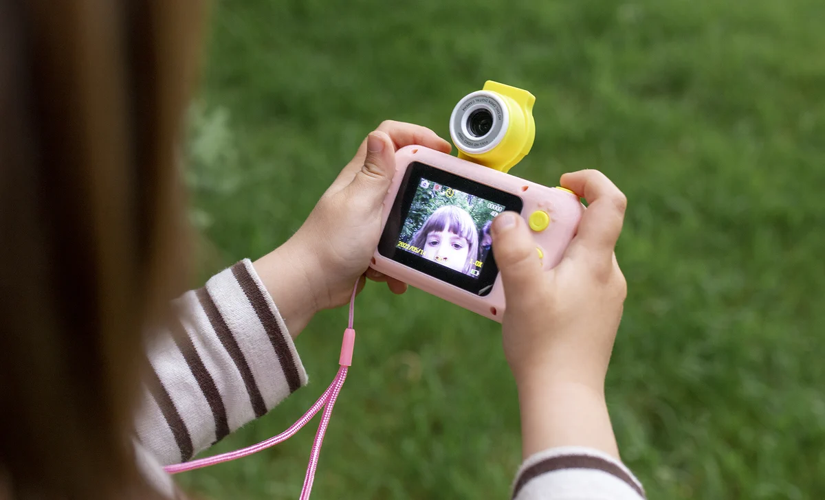 EXTRALINK KIDS CAMERA H135 pink batna24