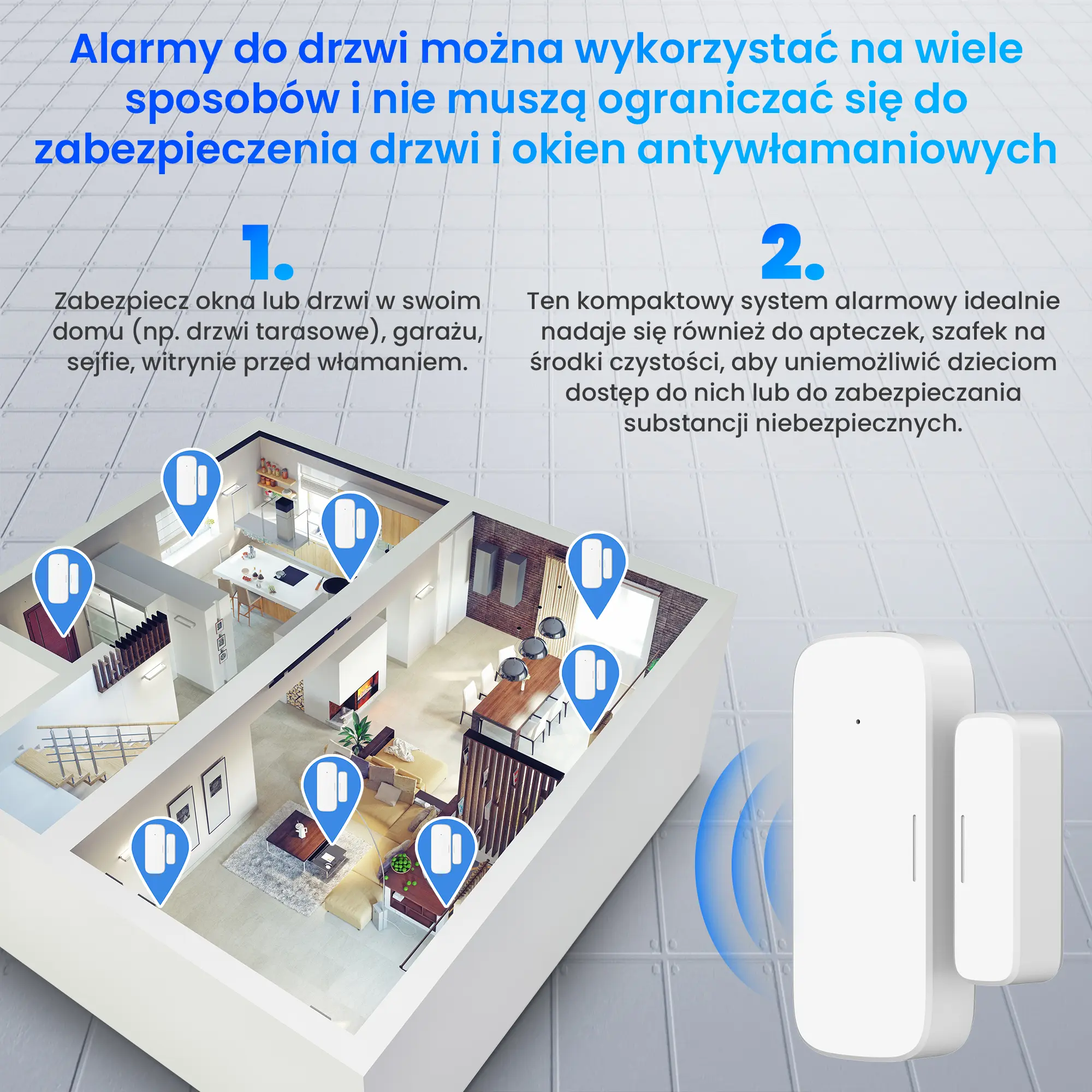 EXTRALINK SMART LIFE WINDOW DOOR SENSOR