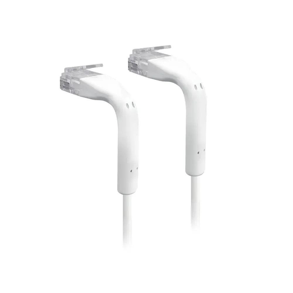 UBIQUITI U-CABLE-PATCH-RJ45 100 UNIFI PATCH CABLE WITH BENDABLE BOOTED RJ45, 0.1M, WHITE