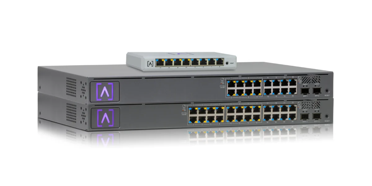 ALTA LABS S8-POE 8 PORT GIGABIT SWITCH, 4X POE+ PORTS, 60W, BLUETOOTH batna24