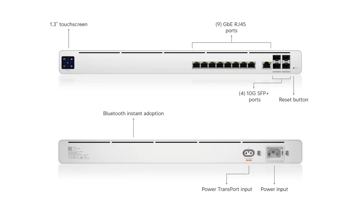 UBIQUITI UISP-R-PRO 10GBE ETHERNET ROUTER FOR ISP APPLICATION batna24