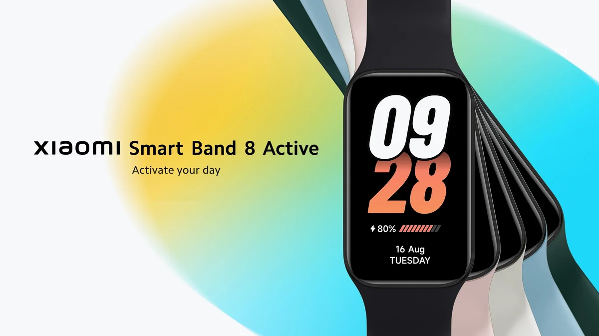 Xiaomi Smart Band 8 Active Black, Smartband