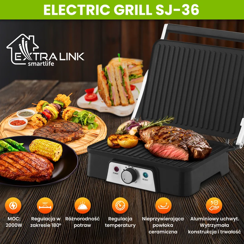 EXTRALINK ELECTRIC GRILL SJ-36