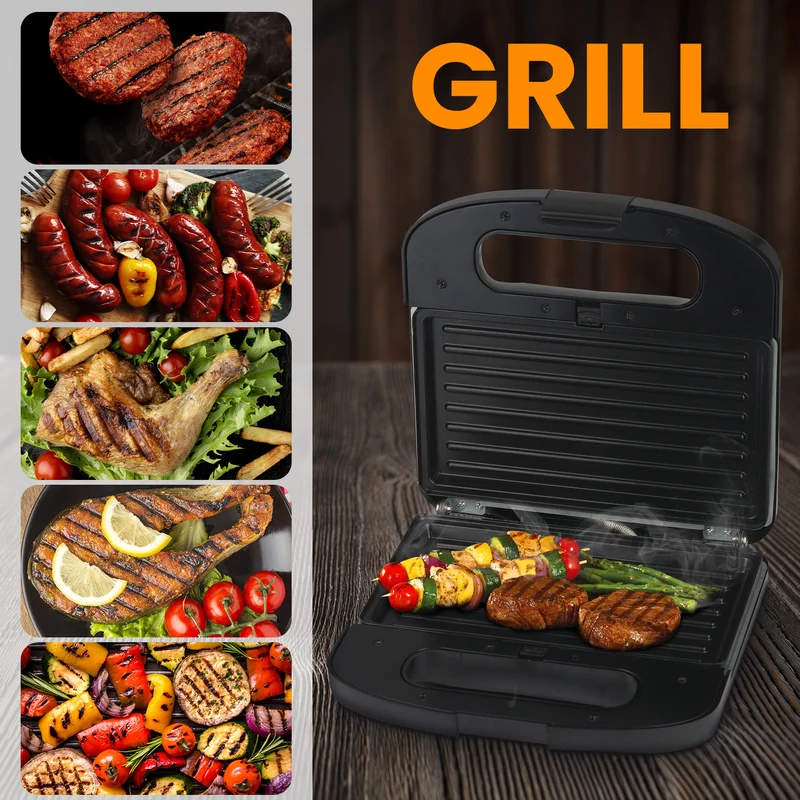 EXTRALINK GRILL SANDWICH & WAFFLE MAKER SJ-37A