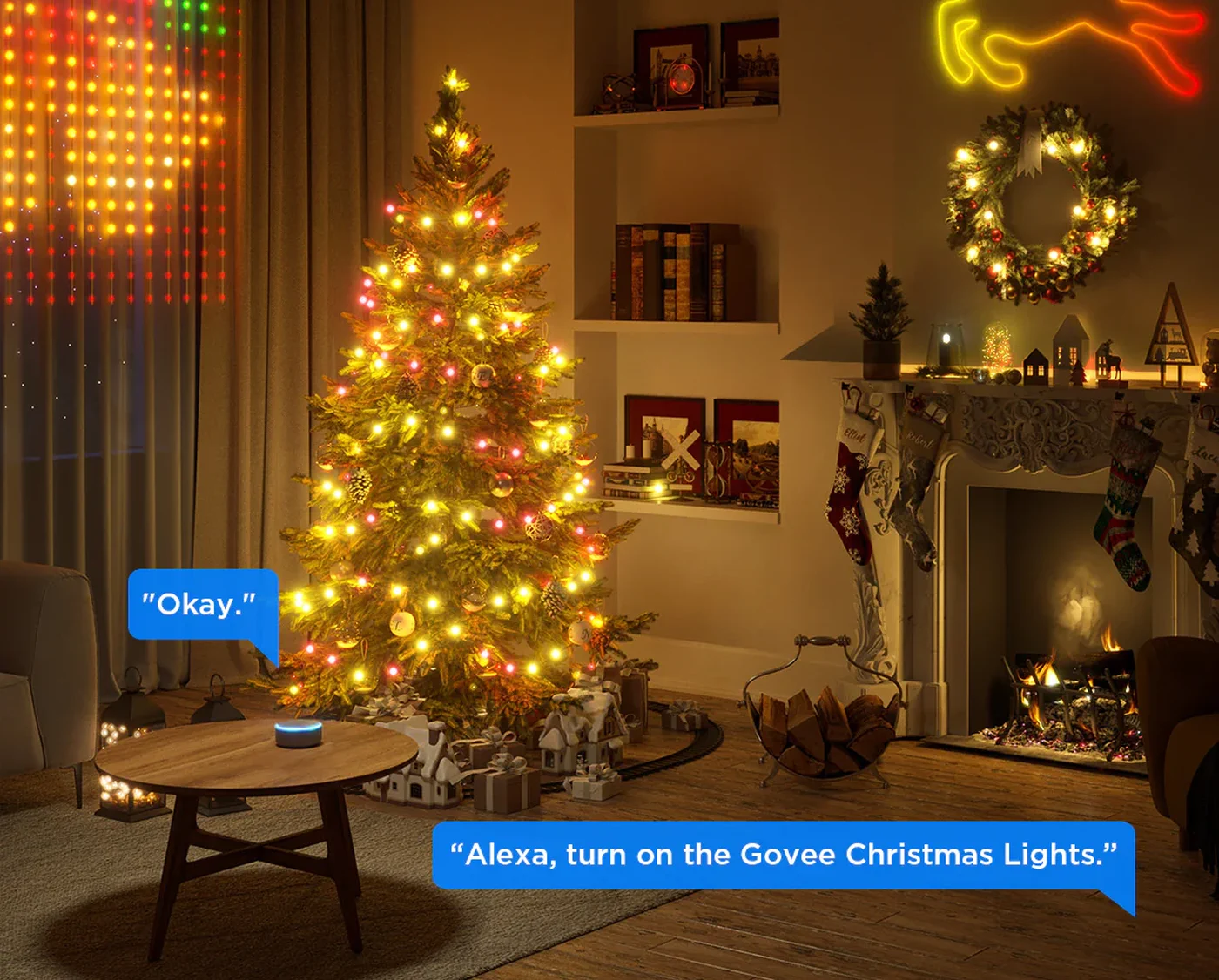 GOVEE H70C1 CHRISTMAS LIGHT 10M 