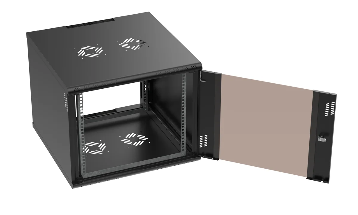 EXTRALINK PREMIUM 9U 600X600 WALL-MOUNTED RACKMOUNT CABINET BLACK