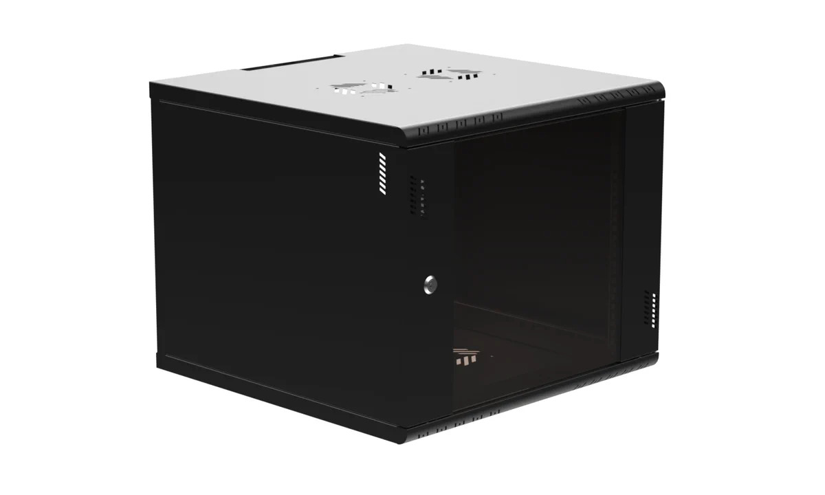 EXTRALINK PREMIUM 9U 600X600 WALL-MOUNTED RACKMOUNT CABINET BLACK